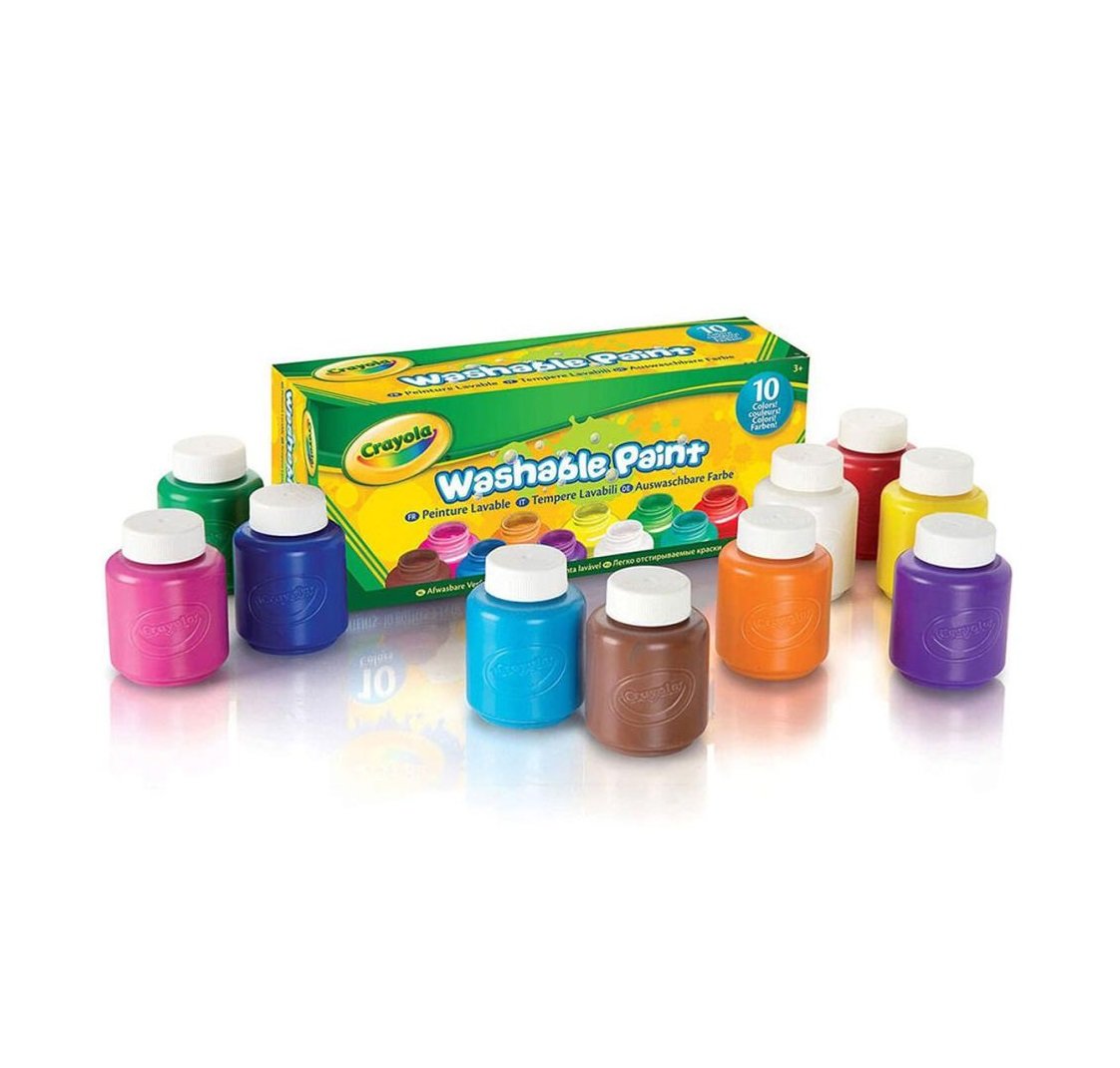 10 زجاجات طلاء